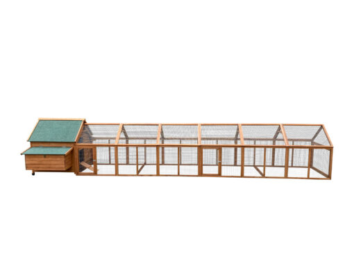 V278-CAGE32-X-2-PET-250-RUN-187669-00.jpg YES4PETS 6m Chicken Coop with Run – image 1