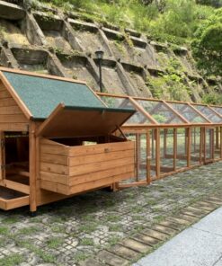 YES4PETS 6m Chicken Coop with Run - Image 3