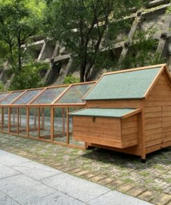 YES4PETS 6m Chicken Coop with Run - Image 6