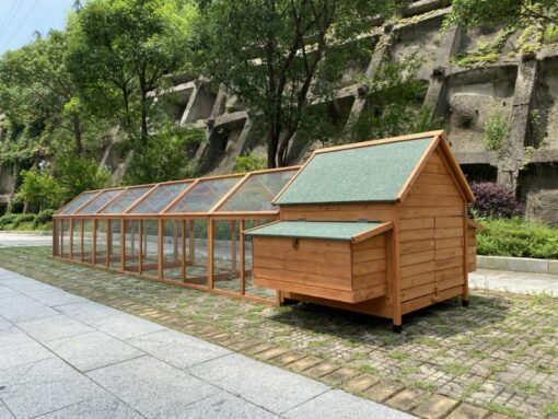 YES4PETS 6m Chicken Coop with Run – image 6