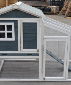 YES4PETS Large Chicken Coop with Nesting Box - Image 5