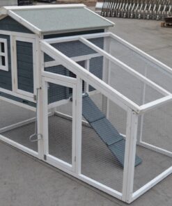YES4PETS Large Chicken Coop with Nesting Box - Image 6