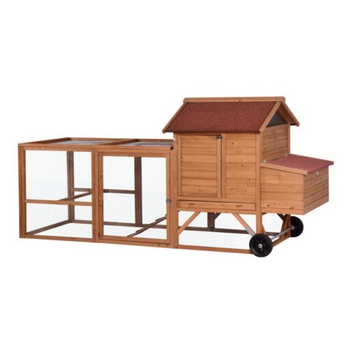 YES4PETS XL Chicken Coop With Wheels – image 2