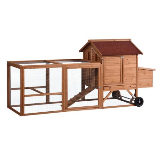 YES4PETS XL Chicken Coop With Wheels – image 3