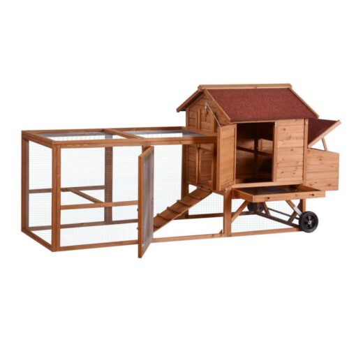 YES4PETS XL Chicken Coop With Wheels – image 5