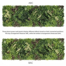 YES4HOMES Artificial Plant Wall Panels UV Protected – image 1