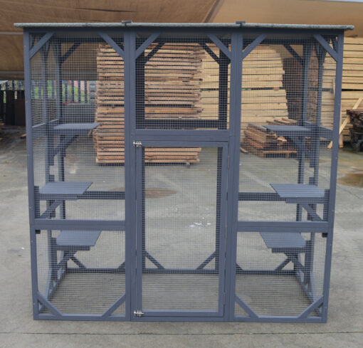 YES4PETS XXL Wooden Pet Cage with Escape Door – image 2