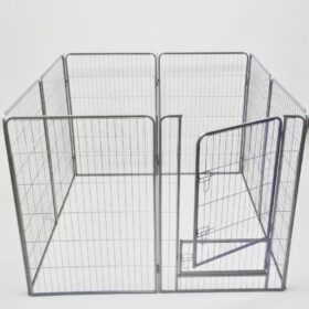 YES4PETS 150cm Steel Pet Playpen, 8 Panels – image 1