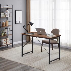 YES4HOMES Computer Desk with Metal Legs – image 1