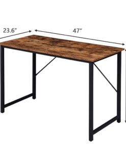 YES4HOMES Computer Desk with Metal Legs - Image 3