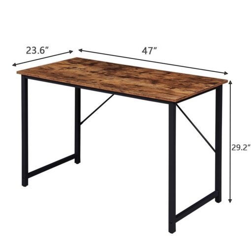 YES4HOMES Computer Desk with Metal Legs – image 3