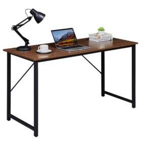 140cm Computer Desk with Metal Legs – image 1