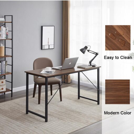 140cm Computer Desk with Metal Legs – image 5