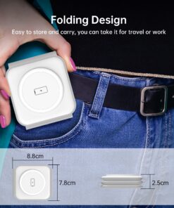 CHOETECH 3-in-1 Foldable Wireless Charger - Image 6