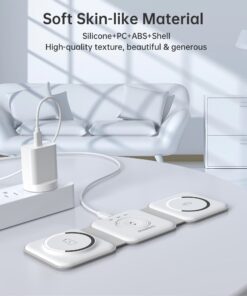CHOETECH 3-in-1 Foldable Wireless Charger - Image 8
