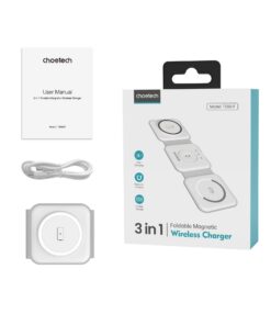 CHOETECH 3-in-1 Foldable Wireless Charger - Image 11