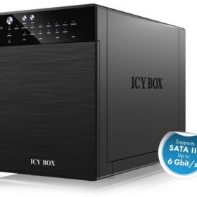 ICY BOX 4-Bay RAID Enclosure with USB 3.0 – image 1