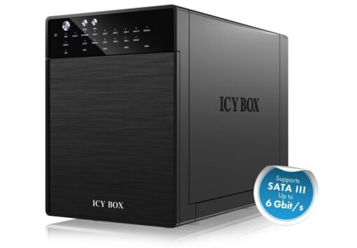 ICY BOX 4-Bay RAID Enclosure with USB 3.0 – image 1
