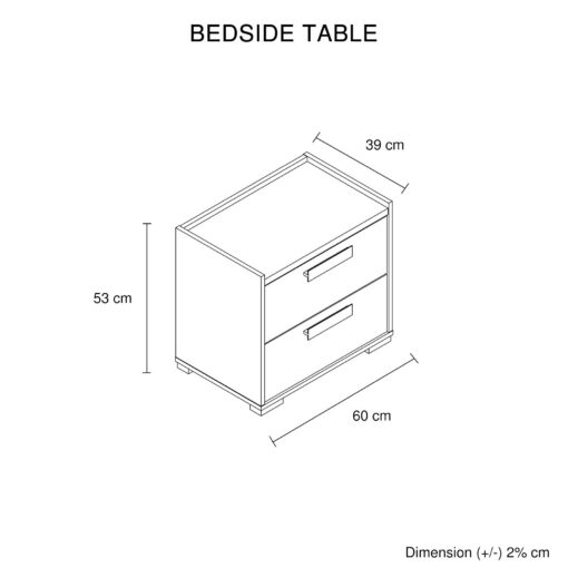 Melbournians Queen Bedroom Suite, Black Oak & Cement – image 9