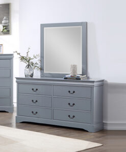Melbournians 5 Piece King Bedroom Suite in Grey - Image 12