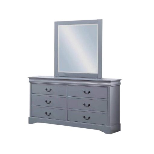 Melbournians Spencer 5 Piece Queen Bedroom Suite Grey – image 5