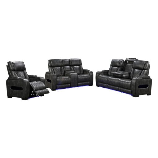Melbournians 3 2 1 Electric Recliner Sofa Set – image 2