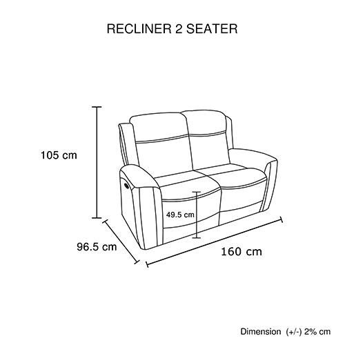 Melbournians Phoenix 3+2 Electric Recliner Sofa Set – image 11