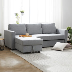 Melbournians Furniture Murry Sofa Bed with Storage Chaise – image 1