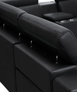 Melbournians Washington Corner Sofa, 2 Electric Recliners - Image 4