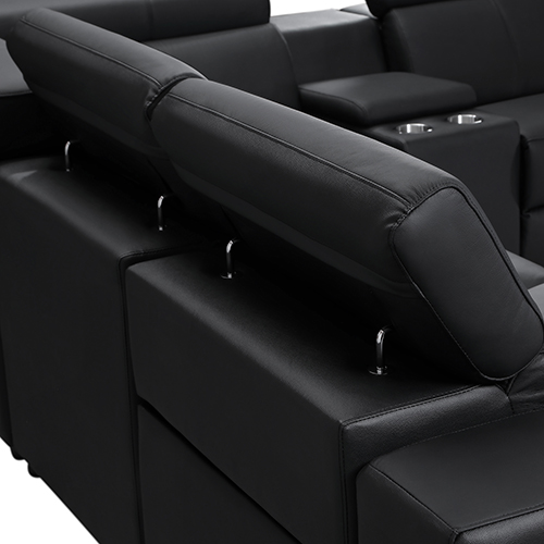Melbournians Washington Corner Sofa, 2 Electric Recliners – image 4