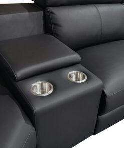 Melbournians Washington Corner Sofa, 2 Electric Recliners - Image 7