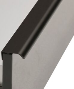 Extendable Glossy Black TV Cabinet with 3 Drawers - Image 6