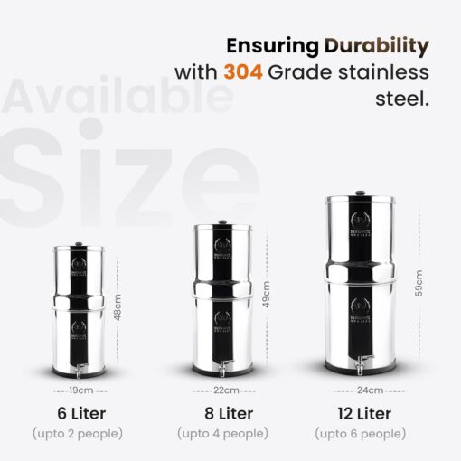 Phoenix 6L Gravity Water Filter with Fluoride – image 4