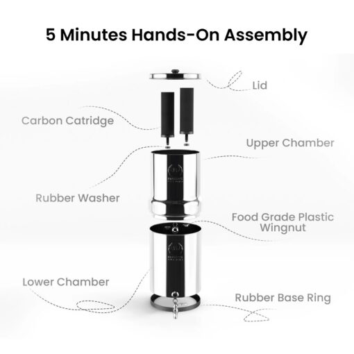 Phoenix 6L Gravity Water Filter with Fluoride – image 6