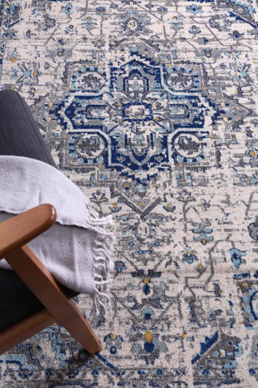 Brand Venture Melissa Rug 300 x 400cm Ivory Blue – image 6
