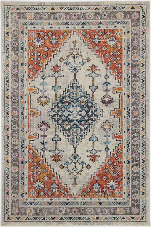 Brand Venture Delicate Floor Rug, Erased-Weave Design – image 2