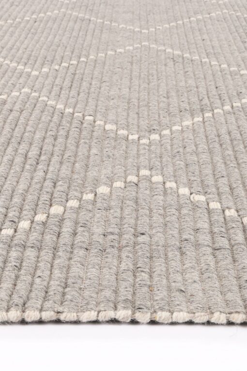 Brand Venture Goa D2 Grey Wool Blend Rug 300x400cm – image 3