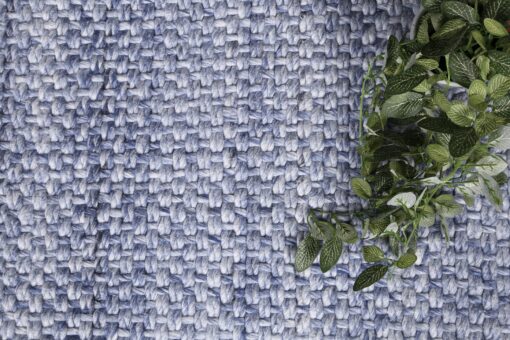 Brand Venture Harlow Blue Wool Blend Rug – image 2