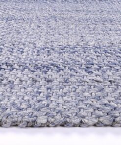Brand Venture Harlow Blue Wool Blend Rug - Image 3