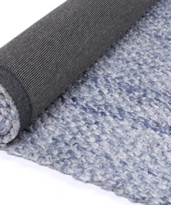 Brand Venture Harlow Blue Wool Blend Rug - Image 5