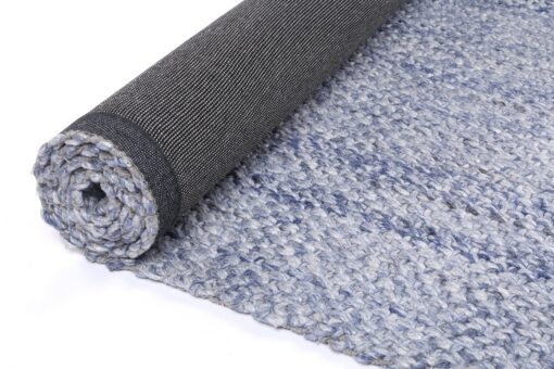 Brand Venture Harlow Blue Wool Blend Rug – image 5