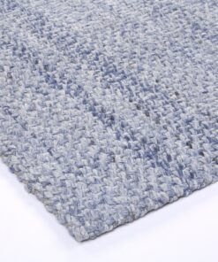 Brand Venture Harlow Blue Wool Blend Rug - Image 6