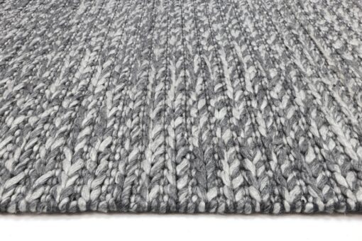Brand Venture Harlow Charcoal Wool Blend Rug 240x330 – image 3