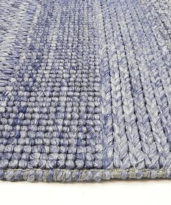 Brand Venture Harlow Blue Wool Blend Rug - Image 3