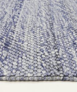 Brand Venture Harlow Blue Wool Blend Rug 240x330 - Image 3