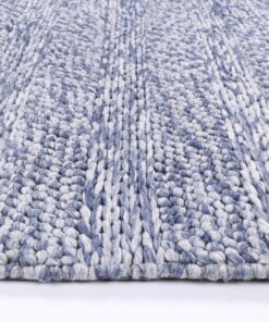 Brand Venture Harlow Blue Wool Blend Rug 240x330 - Image 3