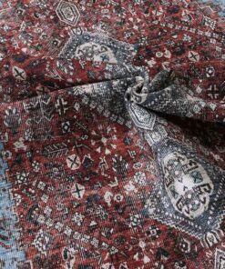 Brand Venture Vintage Crown Floor Rug Thin Pile - Image 3