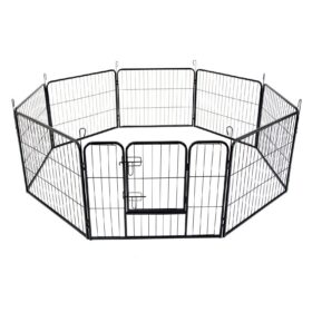 Bargene Steel Pet Playpen with 8 Panels – image 1