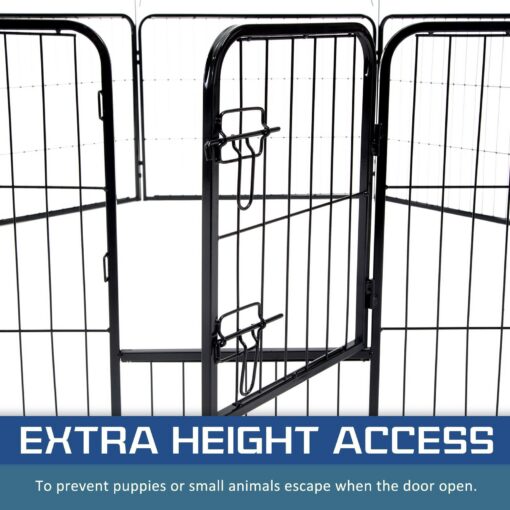 Bargene Steel Pet Playpen with 8 Panels – image 4