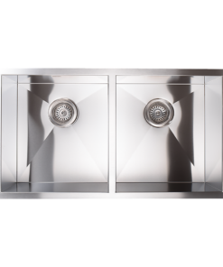 Brienz Handmade Double Sink in 304 Stainless Steel - Image 5